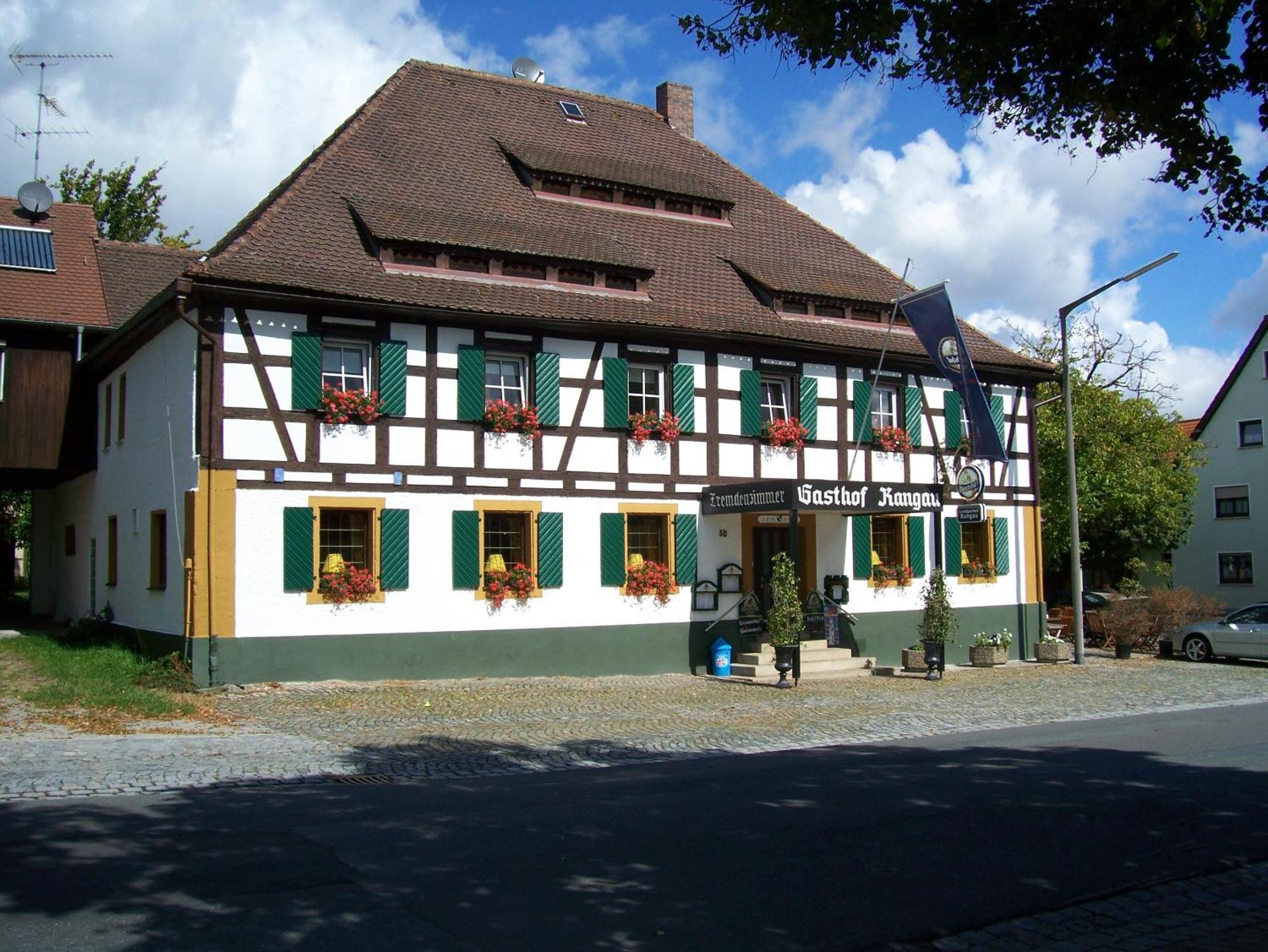 Landhotel Rangau Gasthof & Brennerei Markt Erlbach Dış mekan fotoğraf