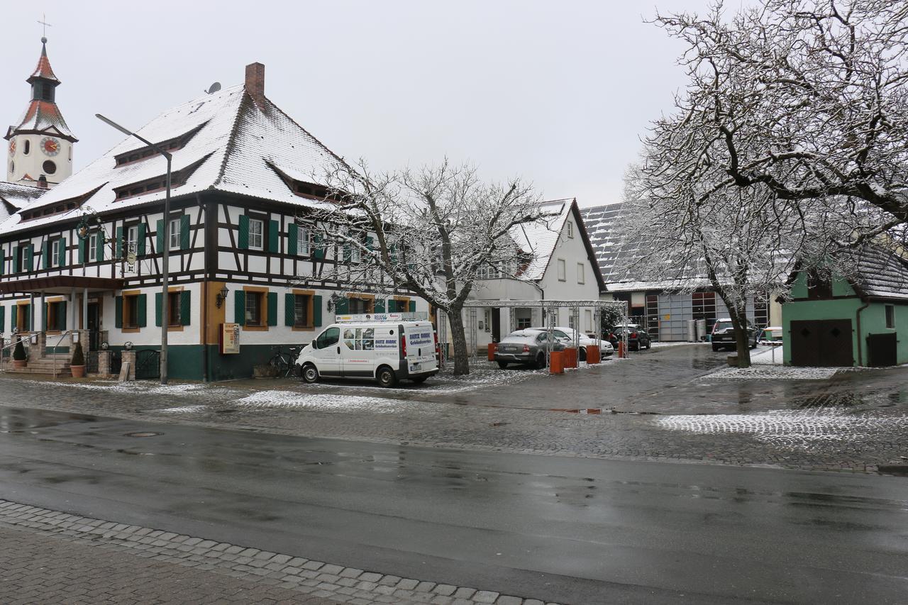 Landhotel Rangau Gasthof & Brennerei Markt Erlbach Dış mekan fotoğraf